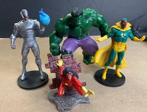 Marvel PVC Cake Toppers Figures Ultron, Vision, Hulk and Spider Woman - Picture 1 of 7