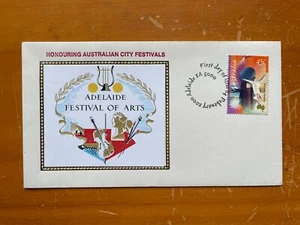 2000 AUSTRALIA ADELAIDE FESTIVAL OF ARTS FDC BY ARTHUR BERGEN SIGNED - Picture 1 of 4