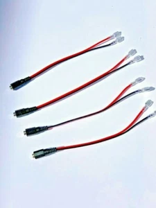 ''GENUINE"" 4 x Waverunner Battery Leads (Black Style) with Fuse Protection  - Picture 1 of 4