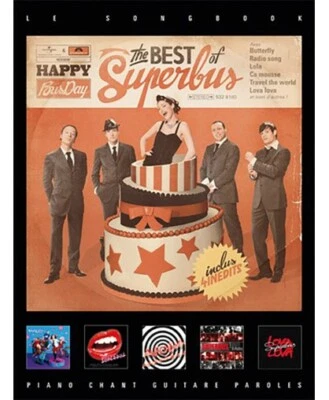 Recueil de Partitions  The BEST of  SUPERBUS pour  Piano / Voix/ Guitare - Photo 1/2