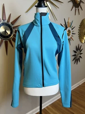 Велосипедная куртка Gore Bike Wear Цвет синий Ветрозащитник На молнии Размер S ЧИТАЙТЕ - Изображение 1 из 4