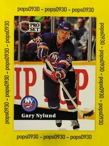 Gary Nylund, New York Islanders, 1991, Pro Set, #150 - Bild 1 von 2