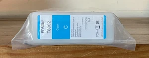 Genuine Epson Ink - T8002 CYAN 700ml / FOR SC-P20000 10000 (INC VAT) - Picture 1 of 2