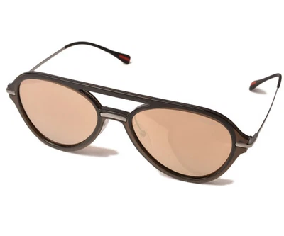 Gafas de sol PRADA SPORT aviador SPS04T marrón ORO hechas en Italia unisex Foto 1 de 4