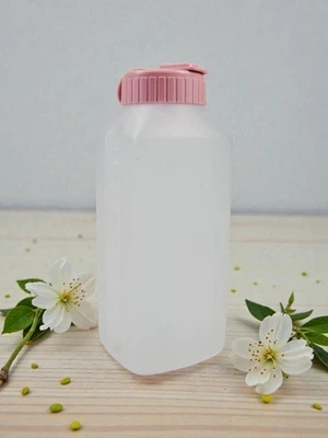 Vintage Rubbermaid 1 Quart Servin Saver Drink Beverage Bottle Pink Flip Top 2467 - Image 1 of 4