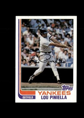 1982 Topps - Lou Piniella #538 - Image 1 of 2