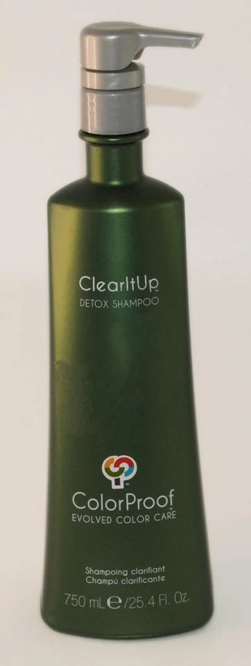 ColorProof ~ ClearItUp Detox Shampoo 25.4 oz Salon Size Pump Top Color Safe *NEW - Image 1 of 1