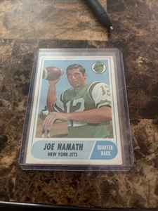 1968 Topps Football Set Break HOF Joe Namath #65 New York Jets All-Time Great EX - Bild 1 von 6