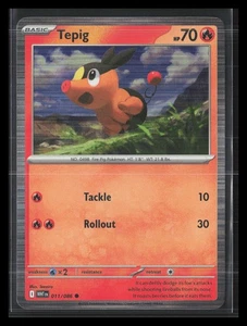 SV: White Flare #011/086 Tepig 🔥 - Picture 1 of 2