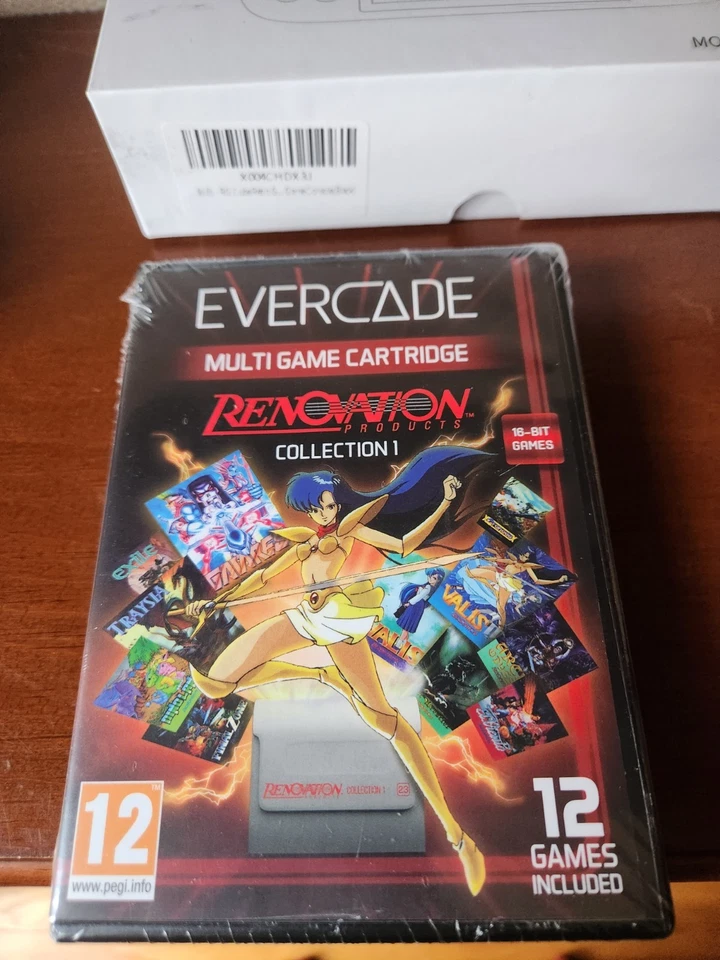 Evercade Renovation Collection 1 New Sealed Cartridge US Version - Image 1 of 1