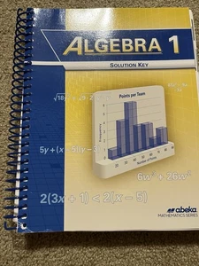 Abeka Algebra 1 Solution Key - Picture 1 of 1