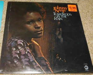 VINTAGE SEALED Johnny Nash Teardrops In The Rain Cadet 50034 SHRINK - Picture 1 of 2