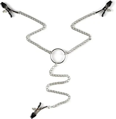 Adjustable Pressure Clips Clamps Jewelry Non Piercing Nipple Rings - A1 - Image 1 of 4