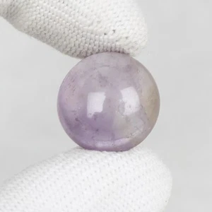 19.42 Ct. Natural Round Cut Violet Amethyst 1 Pcs Gems For Jewelry Making - Picture 1 of 4