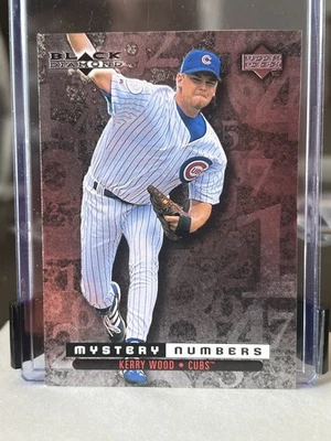 Kerry Wood 1999 Upper Deck UD Black Diamond MYSTERY NUMBERS #/300 ! RARE ! Cubs Foto 1 de 2