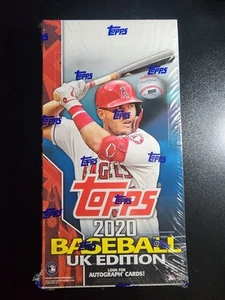 Topps UK Edition MLB Baseball Hobby Box 2020 Esclusiva online - Foto 1 di 3