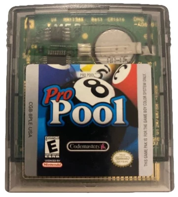Pro Pool for Nintendo Game Boy Color Gameboy GBC Mint Label - WORKING - Image 1 of 2