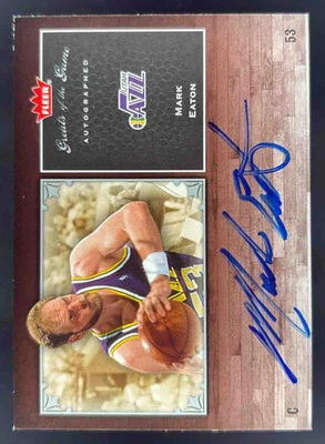 2005-06 Fleer Greats of the Game Autographs #GG-ME Mark Eaton Auto - Image 1 of 2