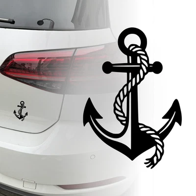 UNIDAMO Auto Aufkleber | Anker Anchor | Silhouette Versch. Farben / Größen | Sticker 915