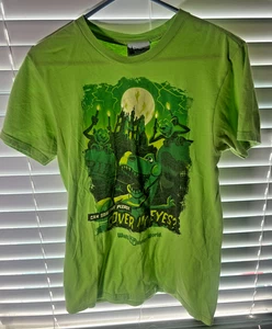 Disney Haunted Mansion Toy Story Rex Size Large T-Shirt Cover My Eyes Adult S i2 - Picture 1 of 5