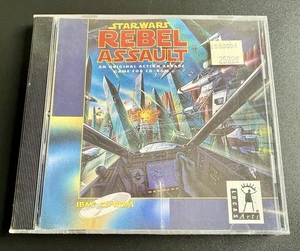 Star Wars Rebel Assault IBM PC CD ROM Lucas Arts, New, Factory Sealed - Picture 1 of 2