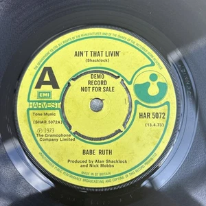 Babe Ruth - Ain’t That Livin 7” Single Demo HaAR5072 1973 - Bild 1 von 1