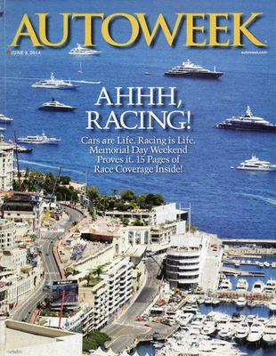 Autoweek June 9 2014 Race Coverage Ryan Hunter-Reay Huracán Lamborghini Hellcat - Image 1 of 4