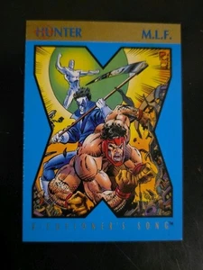 1992 SkyBox X-Cutioners Song Mutant Liberation MLF Stryfe’s Strike File Card - Bild 1 von 2