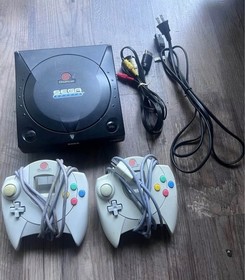 SEGA Sports Dreamcast Console with Controllers, Cables, Games