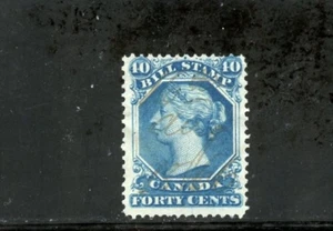 LOT 28850 USED FB31 FEDERAL BILL STAMP QUEEN VICTORIA CANADA - Picture 1 of 2