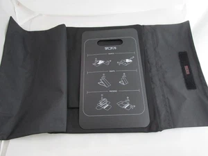 Tumi Flat Folding Pack for Pants Shirts Travel Garment Accessory B1733 Black - Picture 1 of 4
