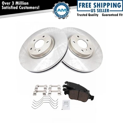 Brake Pads & Rotors Kit Fits 2007-2008 INFINITI G35 2008-2013 G37 2014-2015 Q60 - Image 1 of 4