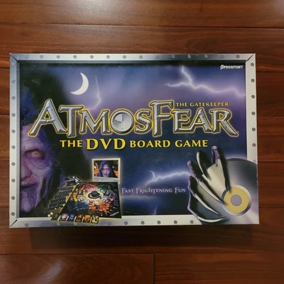 Complete- AtmosFear The Gatekeeper DVD Board Game Pressman 2003 New- Open Box - Image 1 of 4