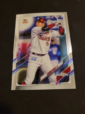 Eigoro Mogi #173 2021 Topps Chrome NPB Tohoku Rakuten Golden Eagles - Image 1 of 2