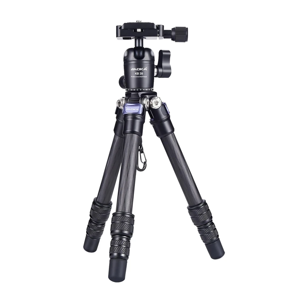 15.75"/0.99 lbs Mini Carbon Fiber Tripod, Compact Pocket Travel Tabletop Trip... - Image 1 of 4