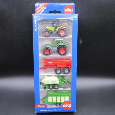 Siku Gift Set 6286, Diecast Tractors & Trailers, Five (5) Pcs, 1:72 Scale, Farm - Image 1 of 4
