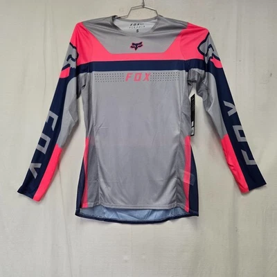 Fox Racing Flexair EFEKT Long Sleeve Jersey MTB Cycling Purple/Pink Womens Small - Image 1 of 2