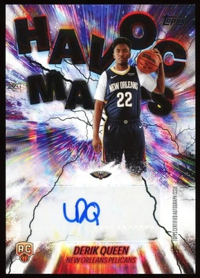 2025 Topps Derik Queen #HM-DQ Havoc Marks AUTO - Image 1 of 2