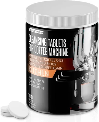 Espresso Machine Cleaning Tablets - (100 Tablets) For Jura, Miele, and...  - Image 1 of 4
