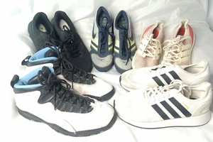 Nike, Air Jordan 10, Adidas Shoes Lot of 5 ~Men, Women & Youth (GS) AS IS_Lot #1 - Picture 1 of 13