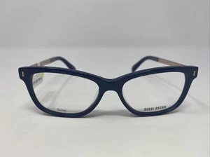 BOBBI BROWN EYEGLASSES FRAME THE OLIVE KY2 50-15-140 BLUE GOLD FULL RIM MT98 - Picture 1 of 8