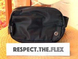 Lululemon Everywhere Belt Bag 1L (Smaller) - Black - (BLK) - New with Tags! - Picture 1 of 2