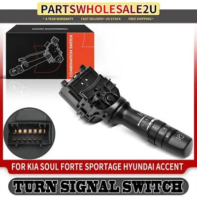 Выключатель стеклоочистителя ветрового стекла для Kia Forte 2011-2012 Soul 2010-2015 Sportage 11-13 - Изображение 1 из 4