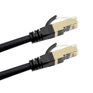 Cat8 Ethernet Cable High Network Cable 40Gbps 2000Mhz/ Shielded E9O9 - Picture 1 of 10