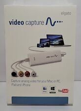 Elgato Video Capture - Digitize Video for Mac, PC or iPad (USB 2.0) NEW SEALED