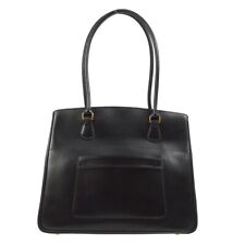 Hermes Black Box Calf La Tote Handbag 12Z□A KK92184