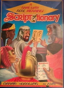 Scriptionary A Game with Real Meaning 1996 Bible Games Vintage- Sealed - Picture 1 of 2