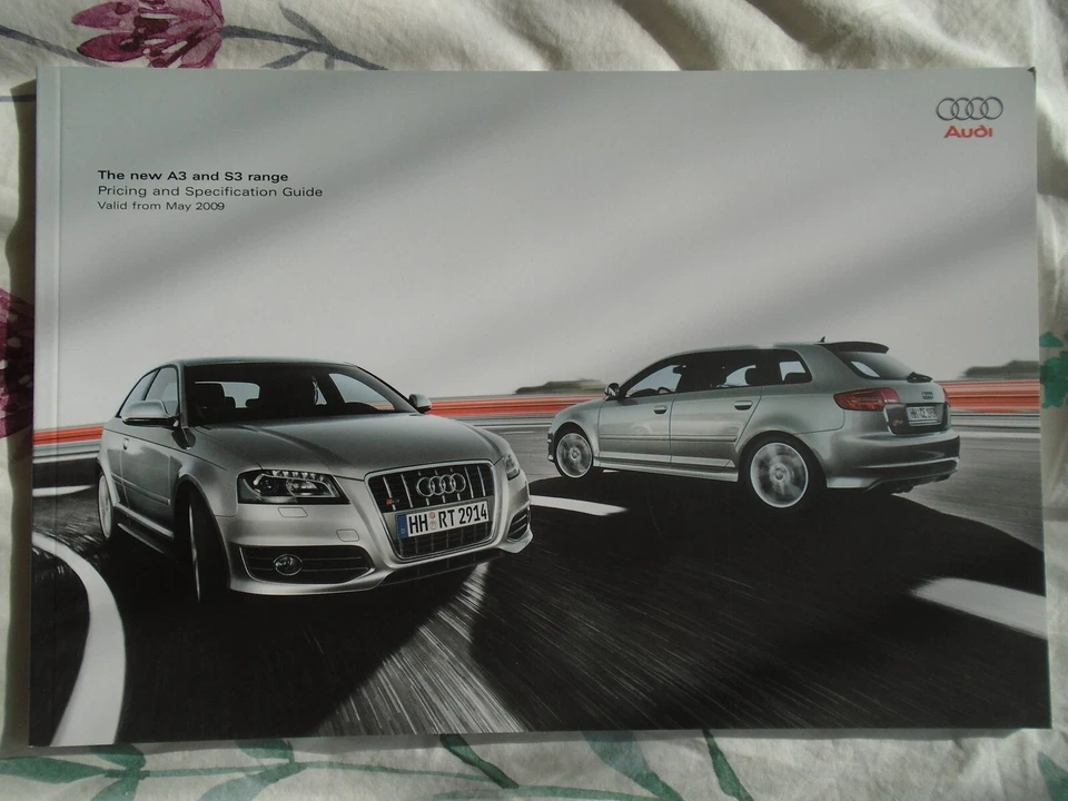 Audi A3 & S3 range brochure May 2009 UK market - Image 1 of 1
