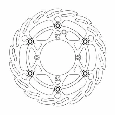 KTM FREERIDE 250 R 2014-2017 Moto Masters Flame Front Brake Disc - Image 1 of 4