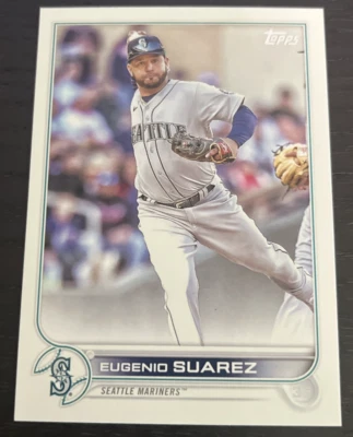 2022 Topps Update Series -  Eugenio Suarez - Seattle Mariners - #US137 - Image 1 of 2